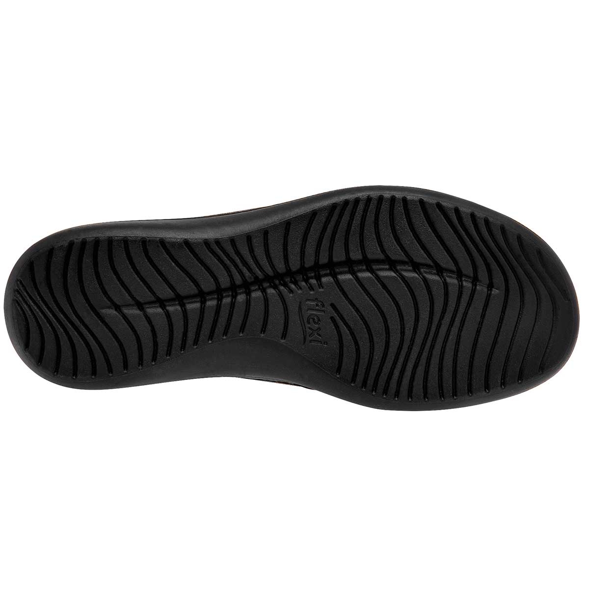 Confort Exterior Piel Color Negro Para Mujer De Flexi