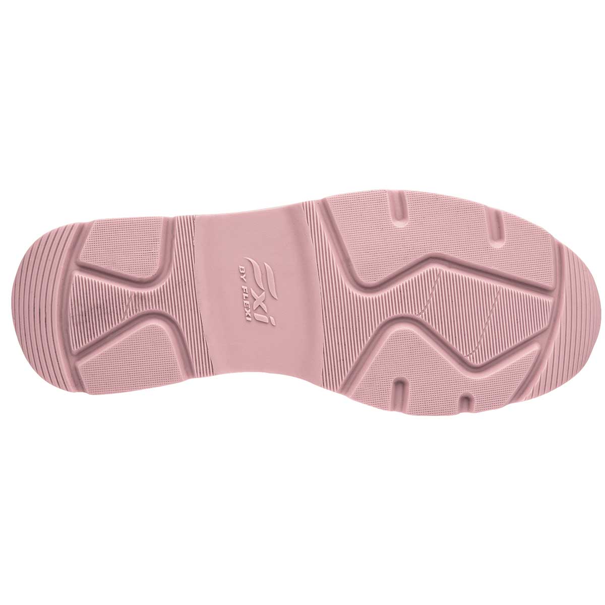 Tenis tipo deportivo Exterior Piel sintética Color Blanco Para Mujer De Flexi