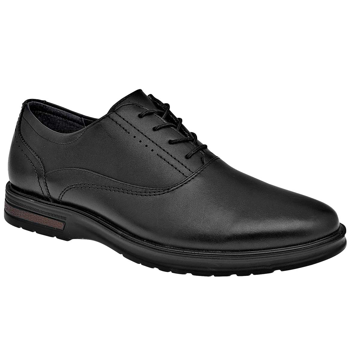 Zapatos de vestir Exterior Piel Color Negro Para Hombre De Flexi