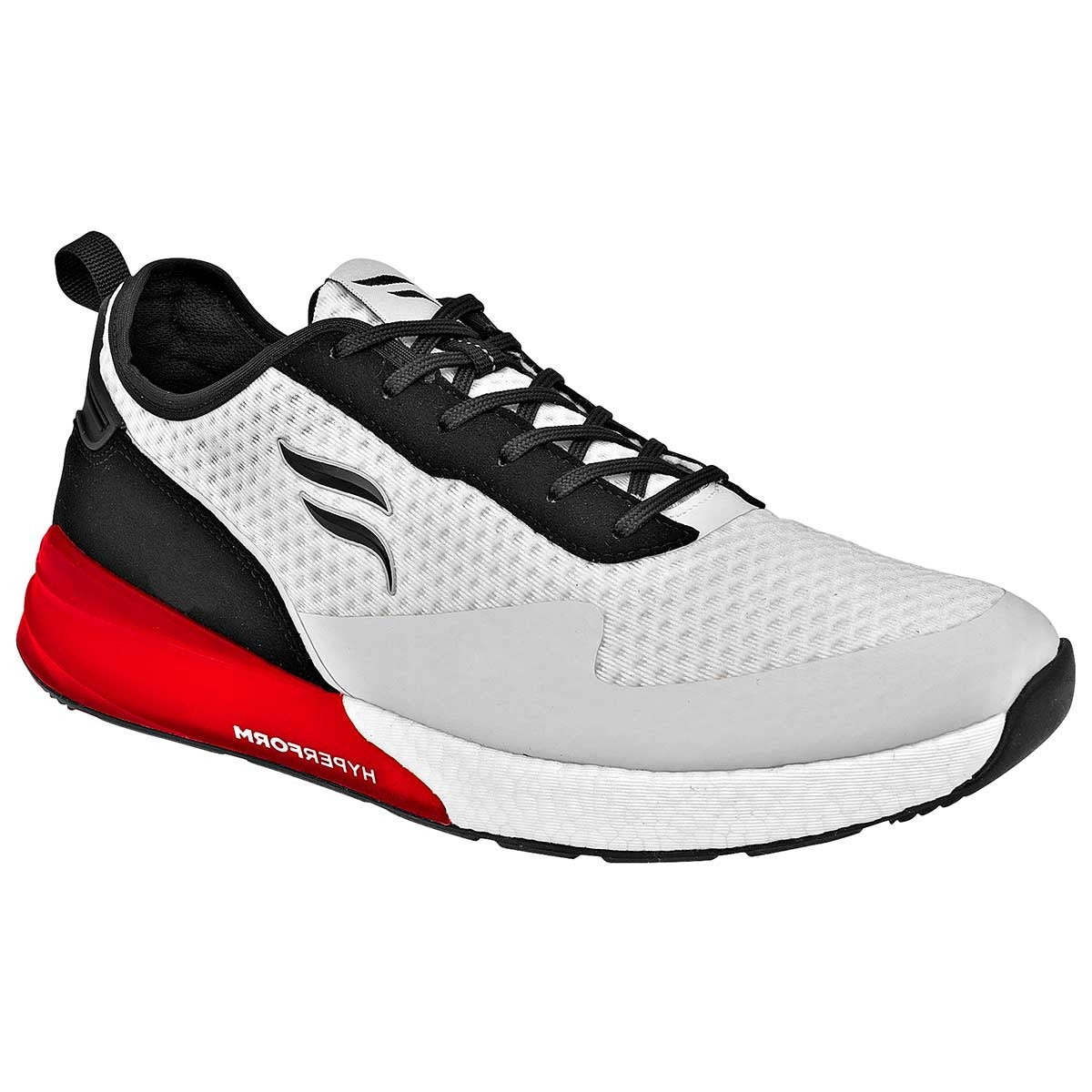 Tenis tipo deportivo Exterior Textil Color Blanco Negro Para Hombre De Flexi