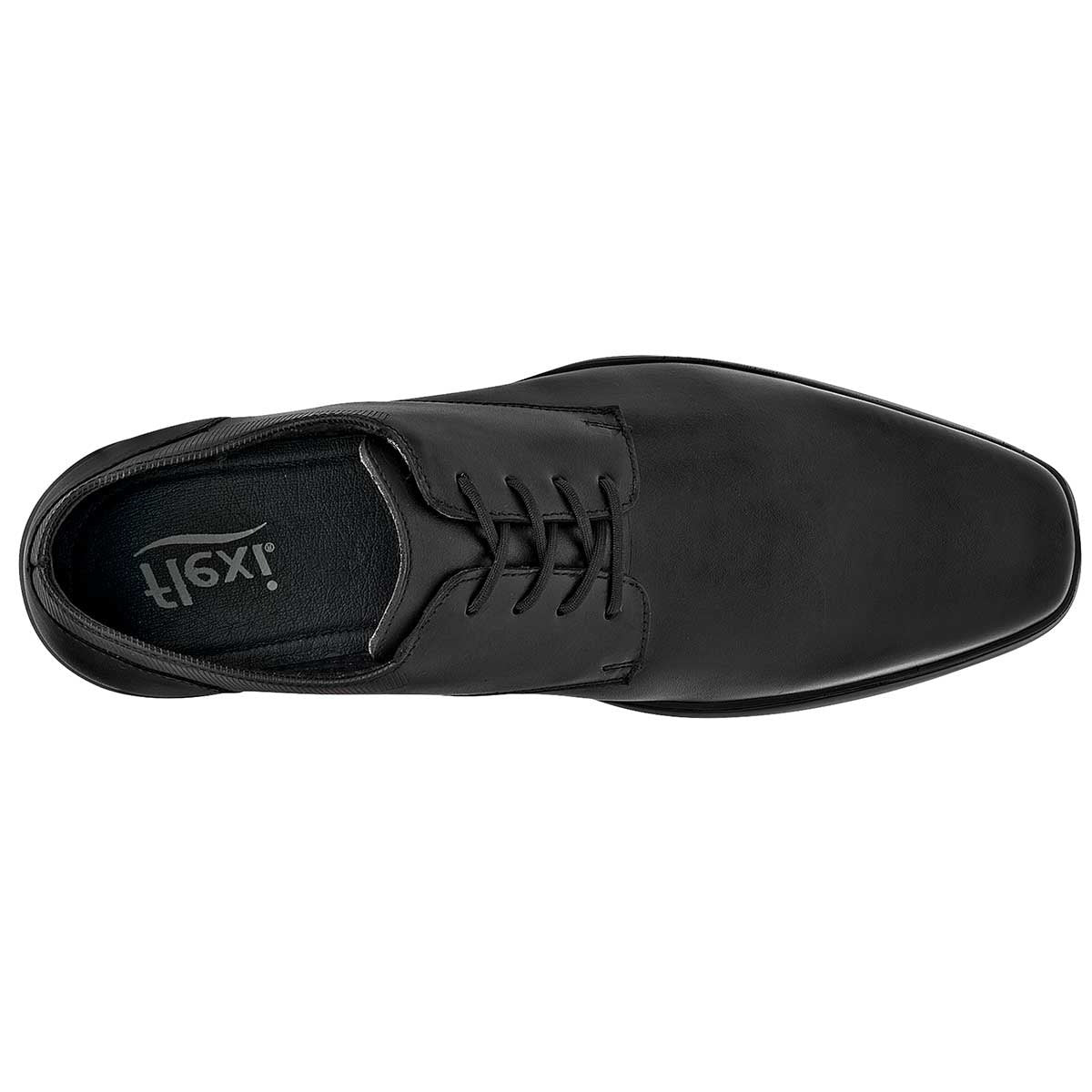 Zapatos de vestir Exterior Piel Color Negro Para Hombre De Flexi