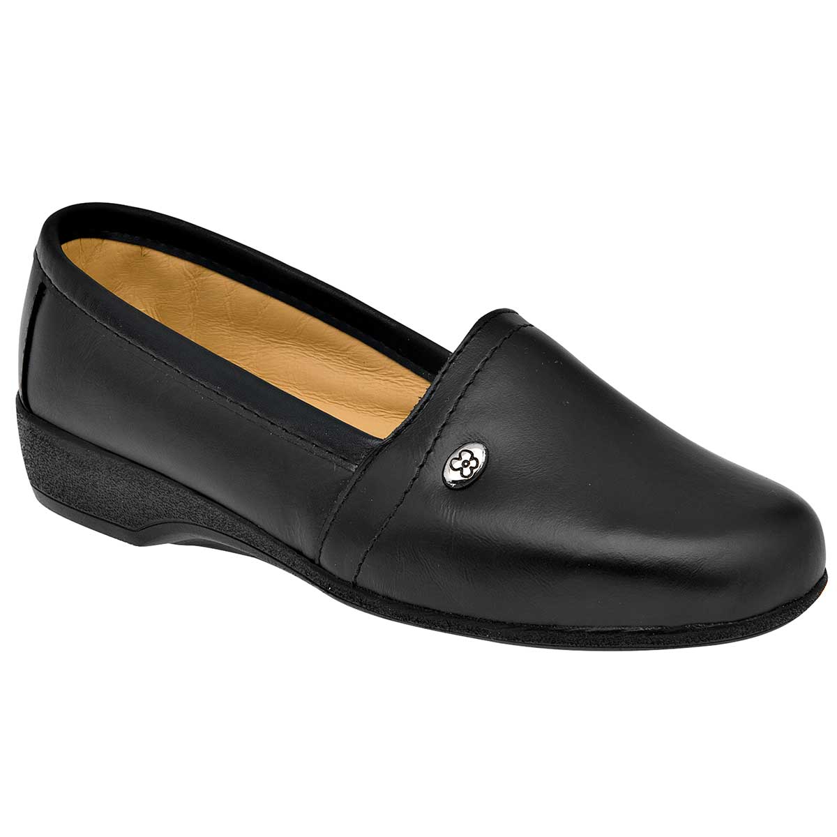 Confort Exterior Piel Color Negro Para Mujer De RBCOLLECTION