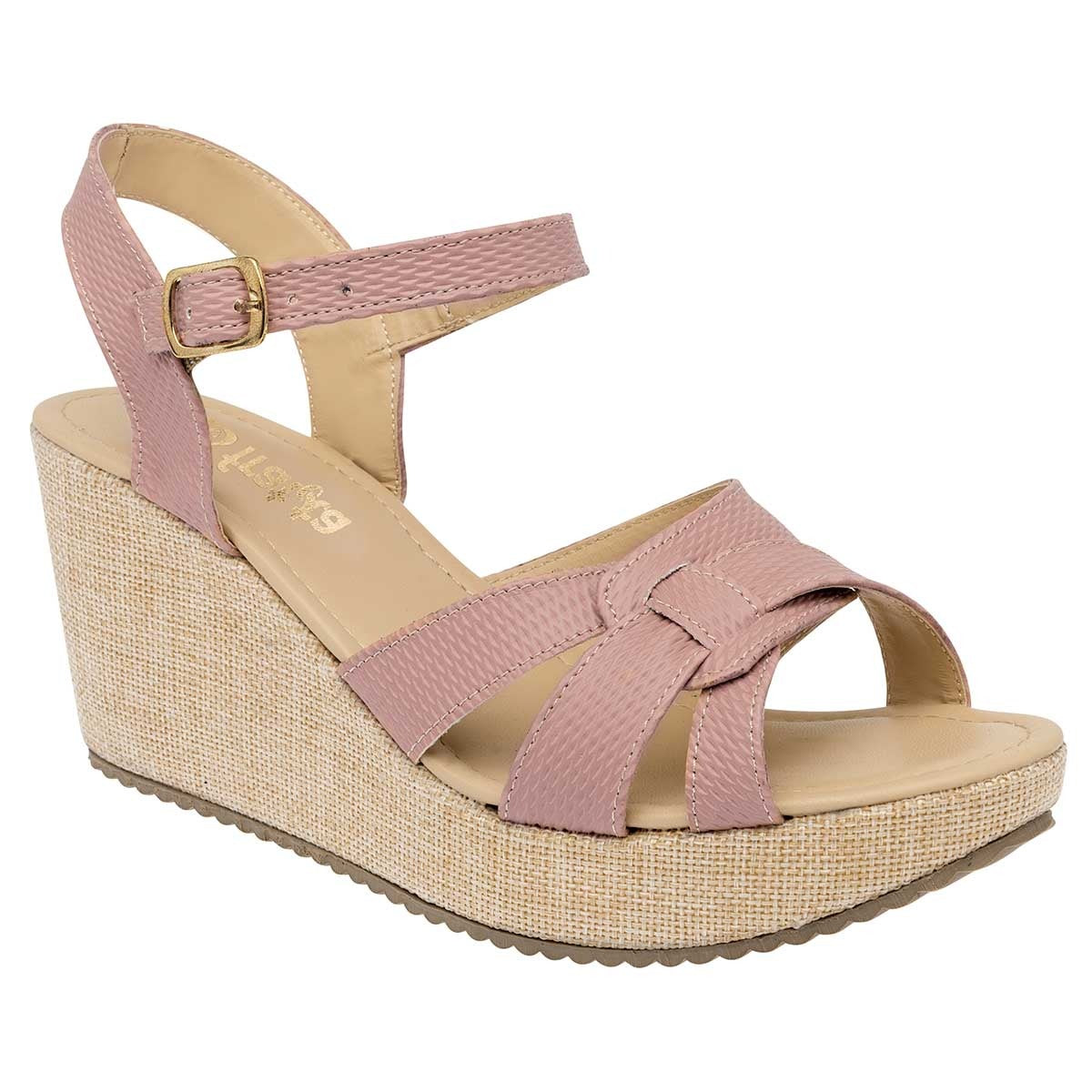 Sandalias con plataforma Exterior Sintético Color Rosa Para Mujer De RBCOLLECTION