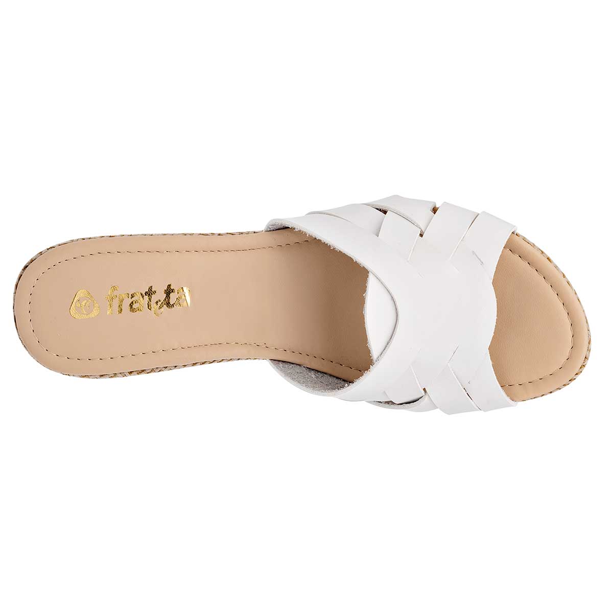 Sandalias con plataforma Exterior Sintético Color Blanco Para Mujer De RBCOLLECTION