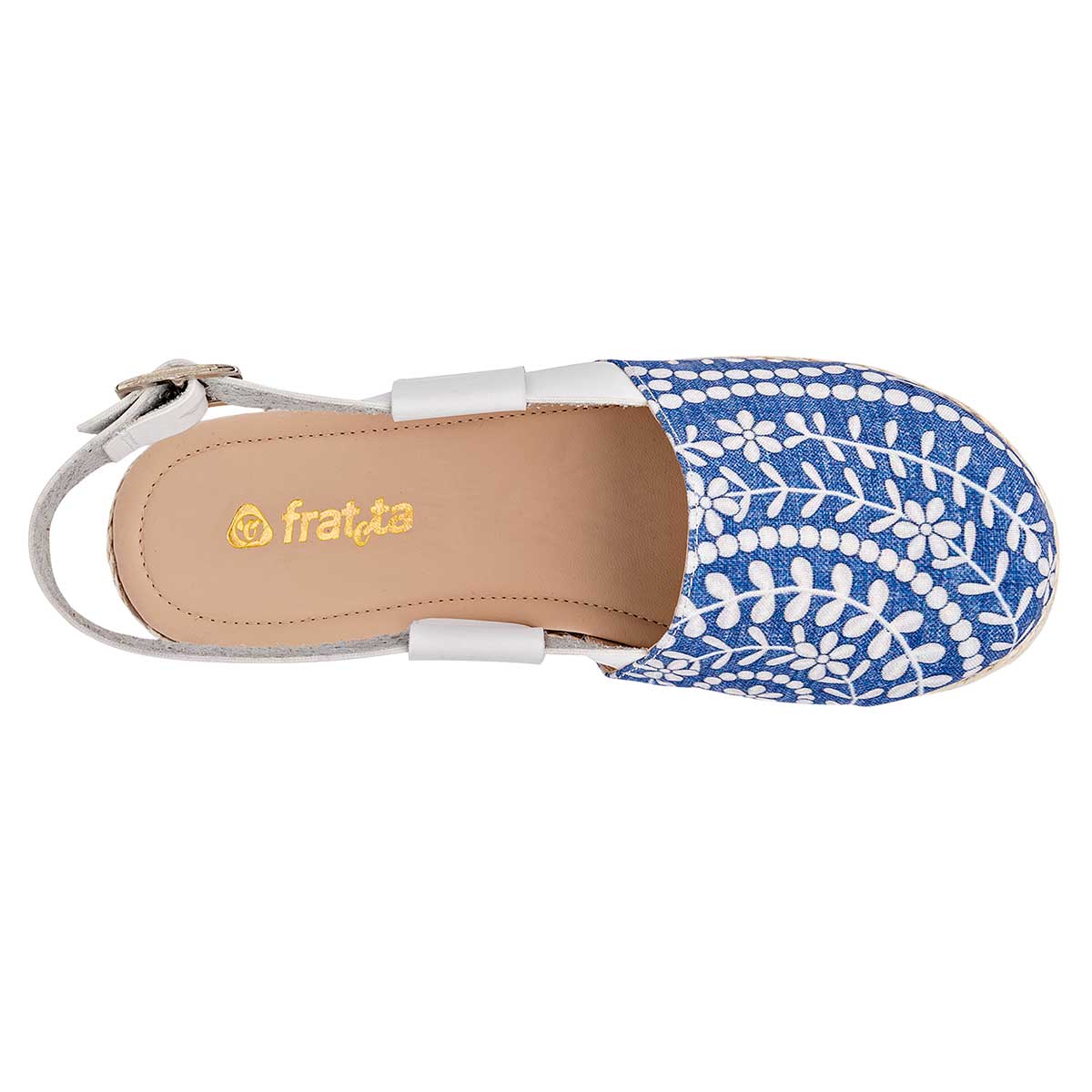 Sandalias de piso Exterior Sintético Color Azul Para Mujer De RBCOLLECTION