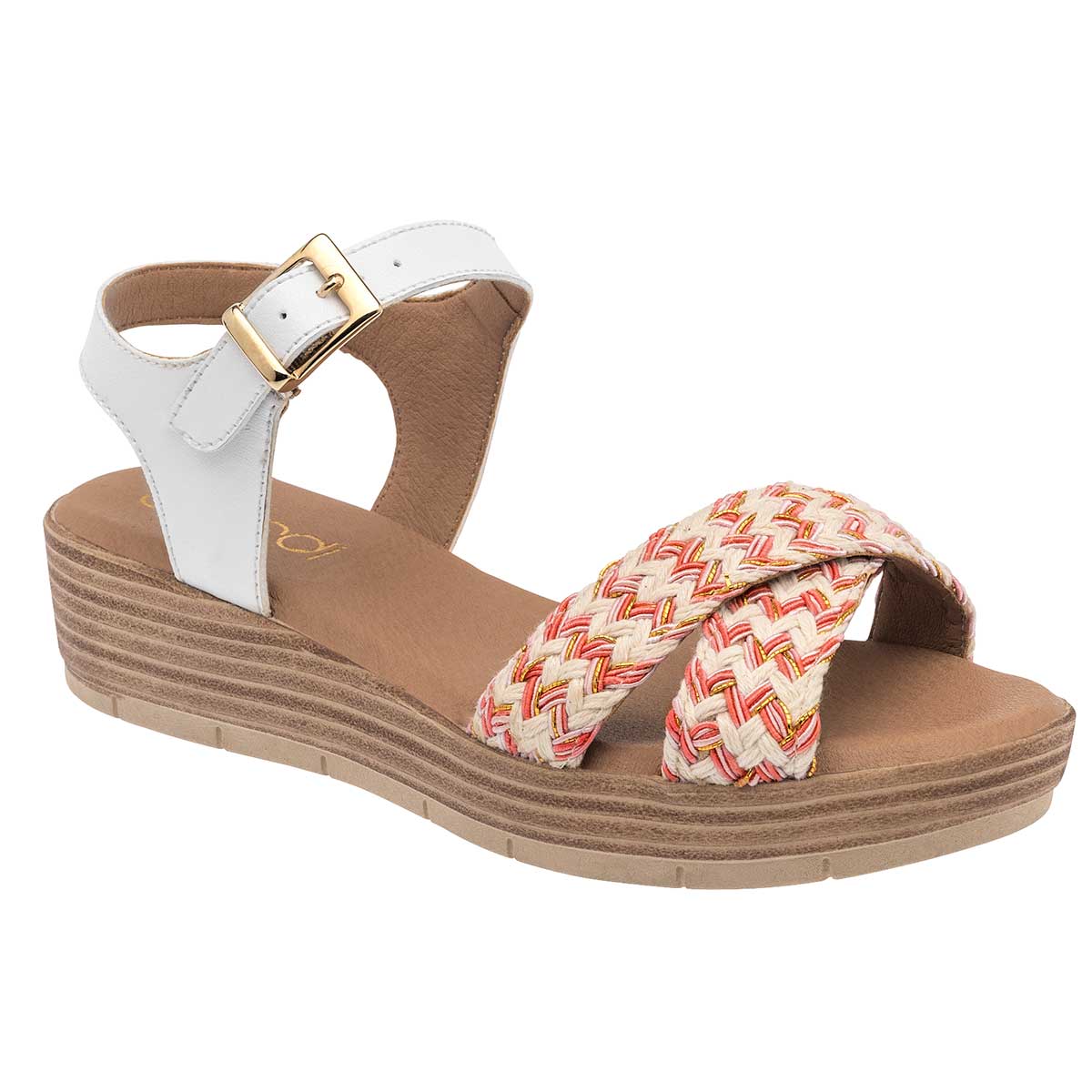 Sandalias con plataforma Exterior Sintético Color Blanco Para Mujer De Gilardi