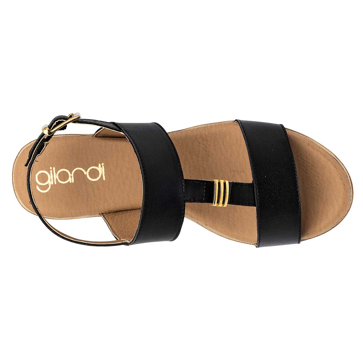 Sandalias con plataforma Exterior Sintético Color Negro Para Mujer De Gilardi