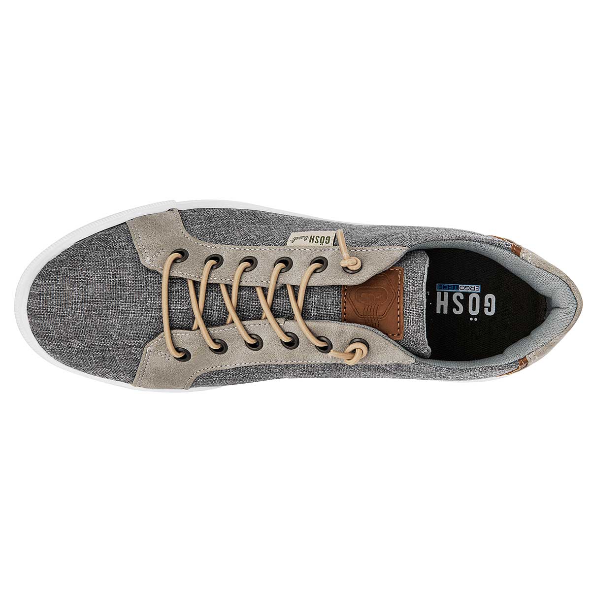 Tenis con cordones Exterior Textil Color Gris Para Hombre De Gösh