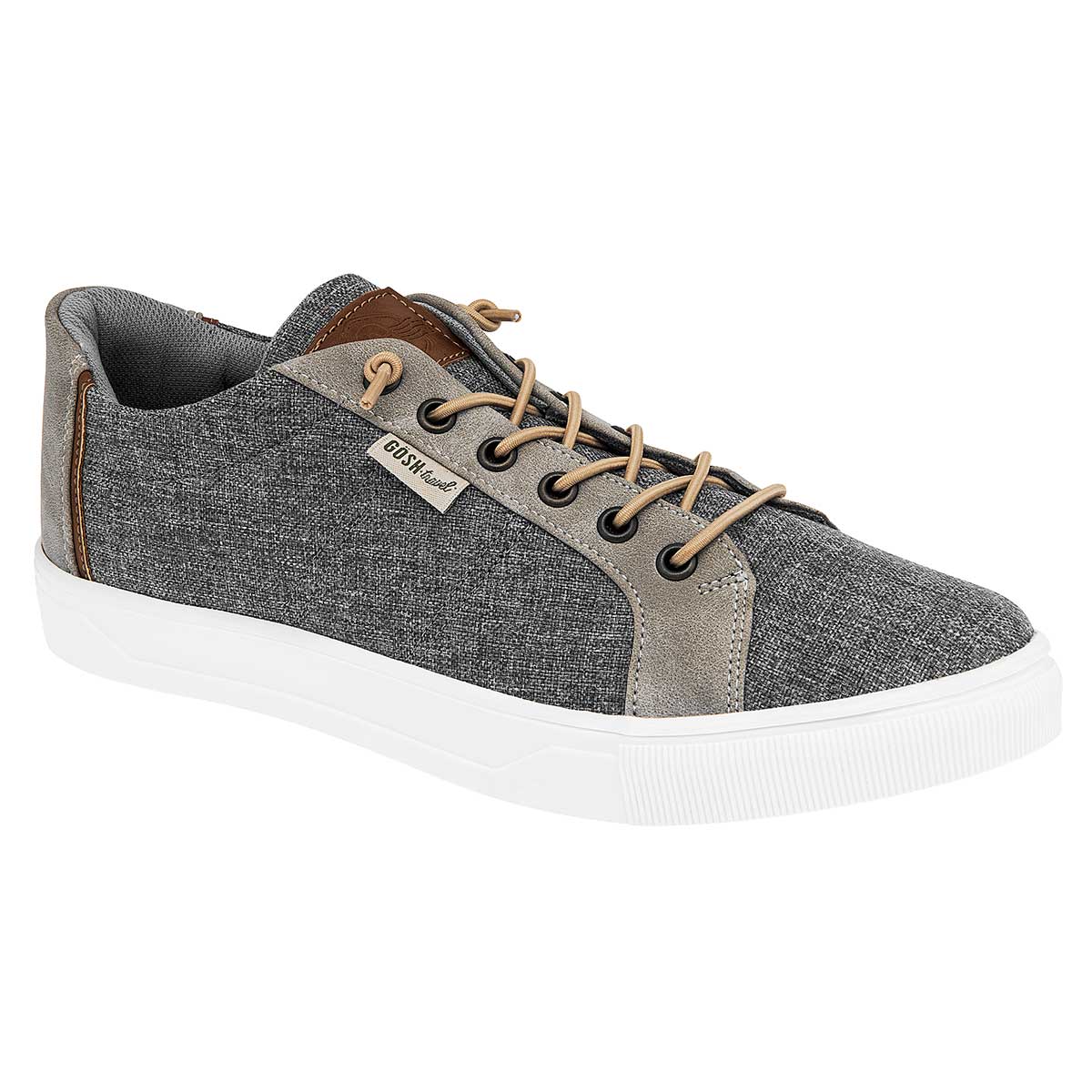 Tenis con cordones Exterior Textil Color Gris Para Hombre De Gösh