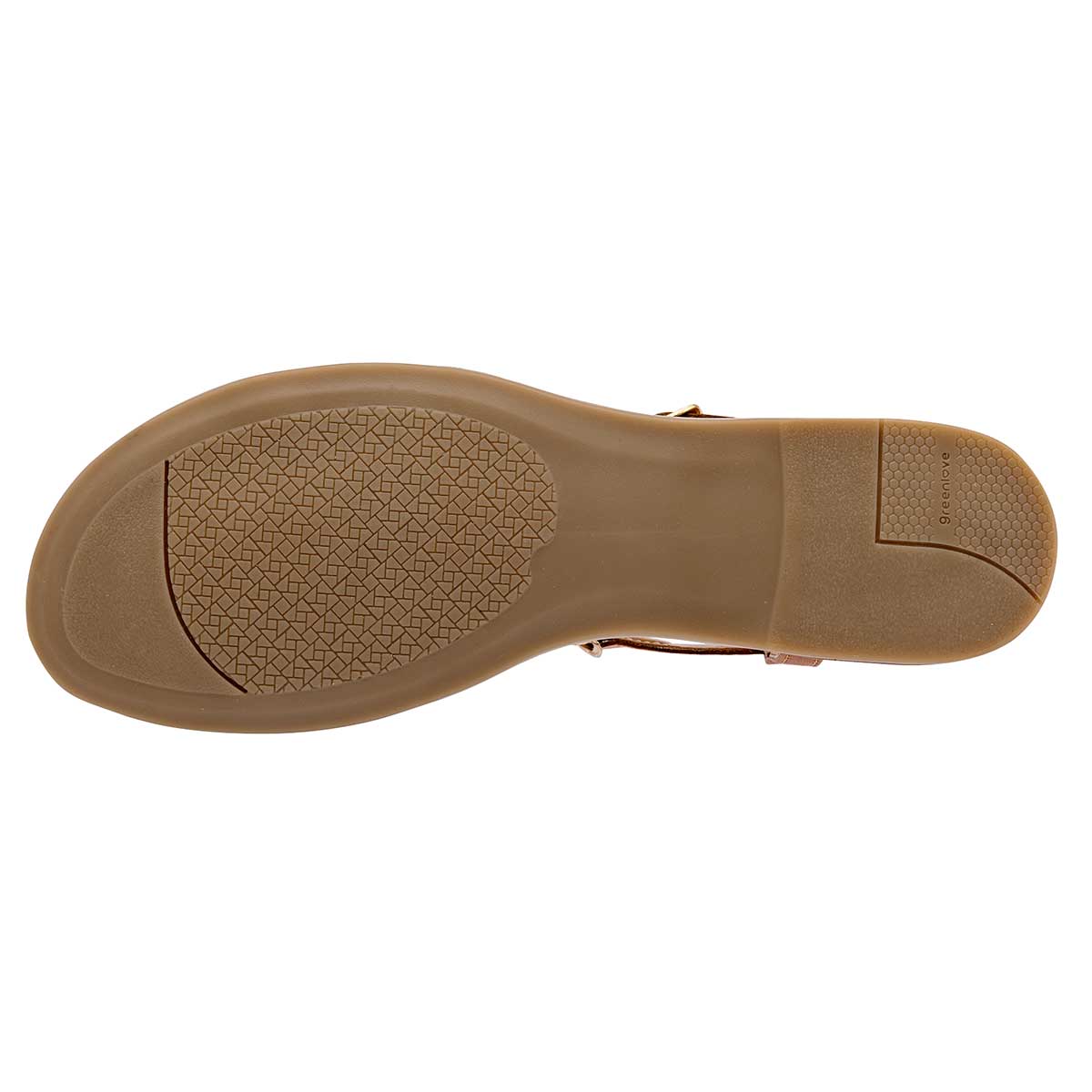 Sandalias de piso Exterior Sintético Color Camel Para Mujer De RBCOLLECTION