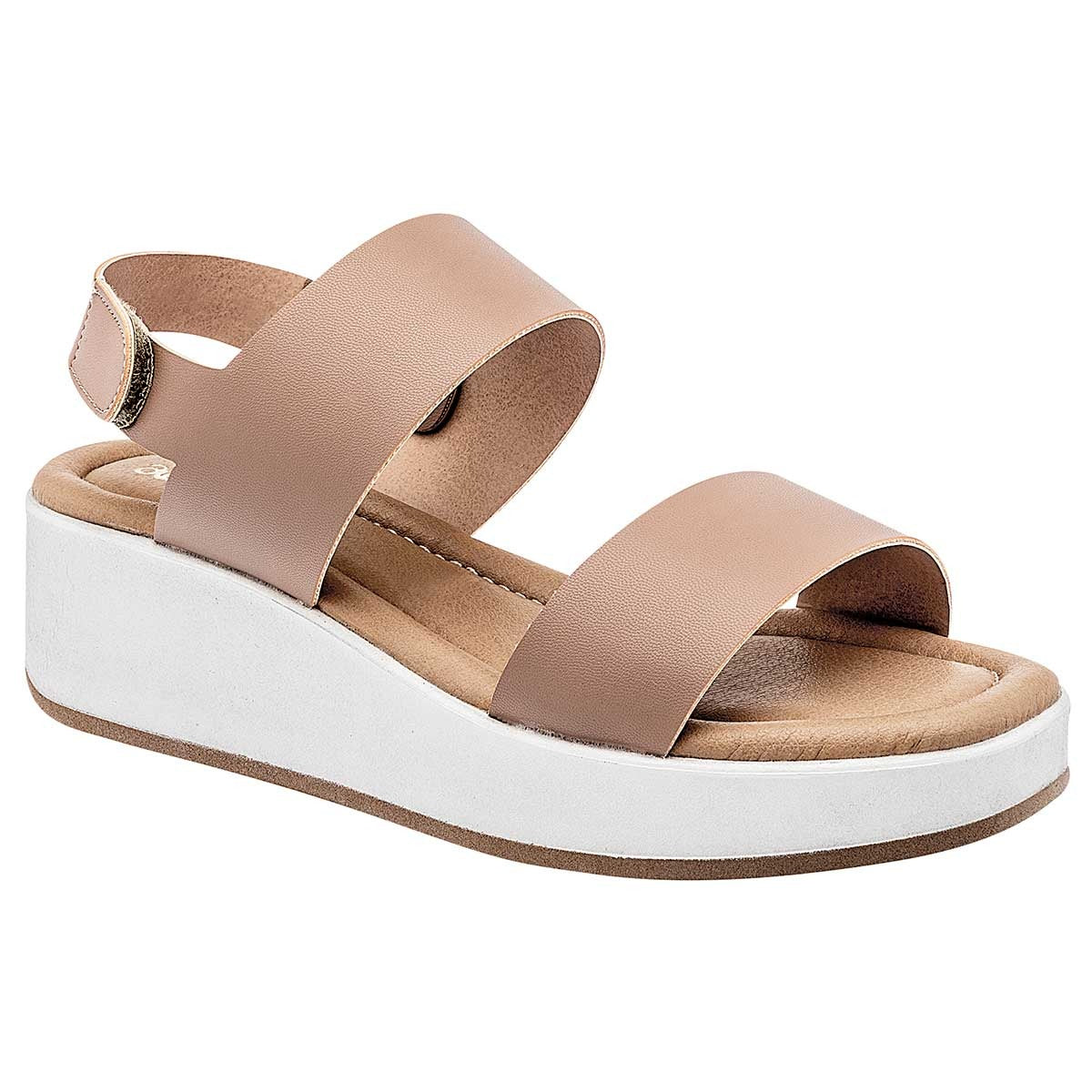 Sandalias con plataforma Exterior Sintético Color Beige  Para Mujer De RBCOLLECTION