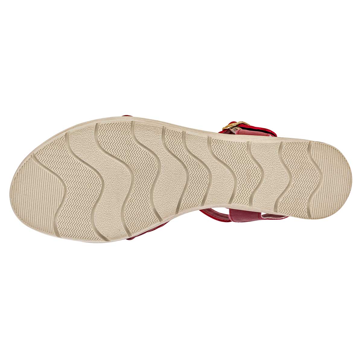 Sandalias con plataforma Exterior Sintético Color Rojo Para Mujer De RBCOLLECTION