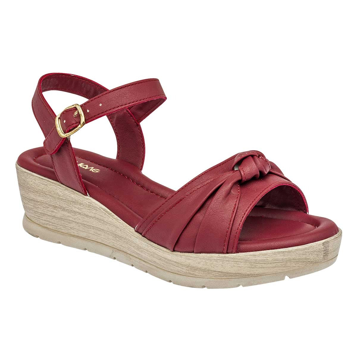 Sandalias con plataforma Exterior Sintético Color Rojo Para Mujer De RBCOLLECTION