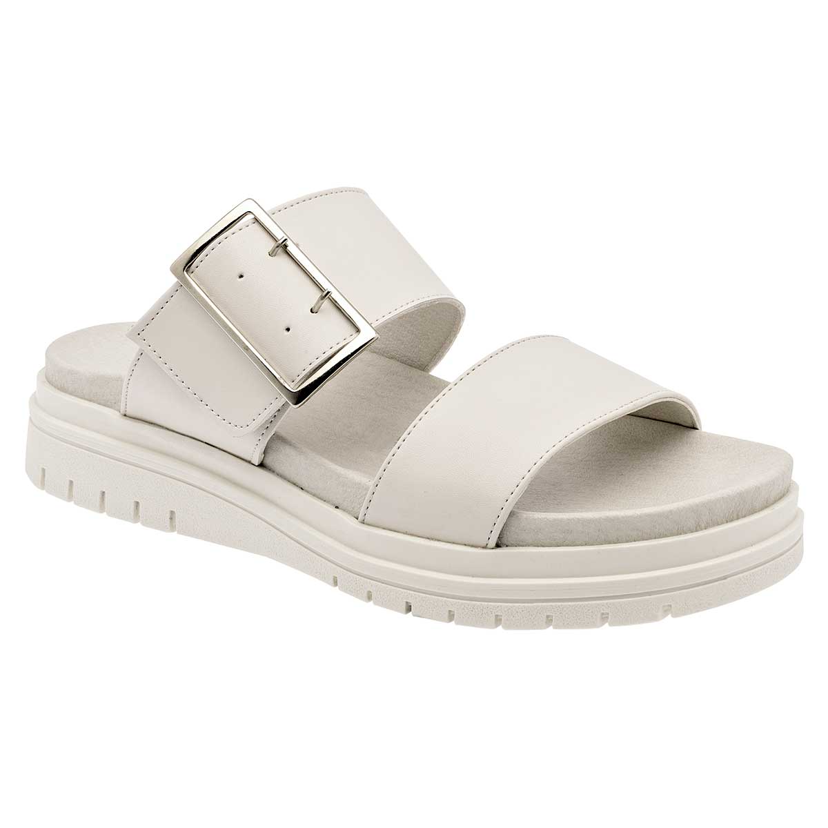 Sandalias de piso Exterior Sintético Color Blanco Para Mujer De RBCOLLECTION