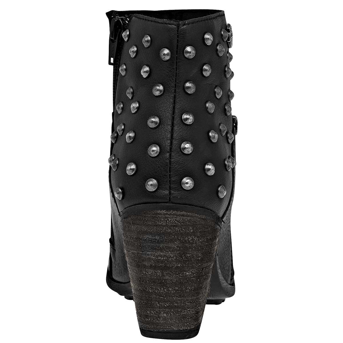 Botas tipo western Exterior Piel Color Negro Para Mujer De Harley Davidson