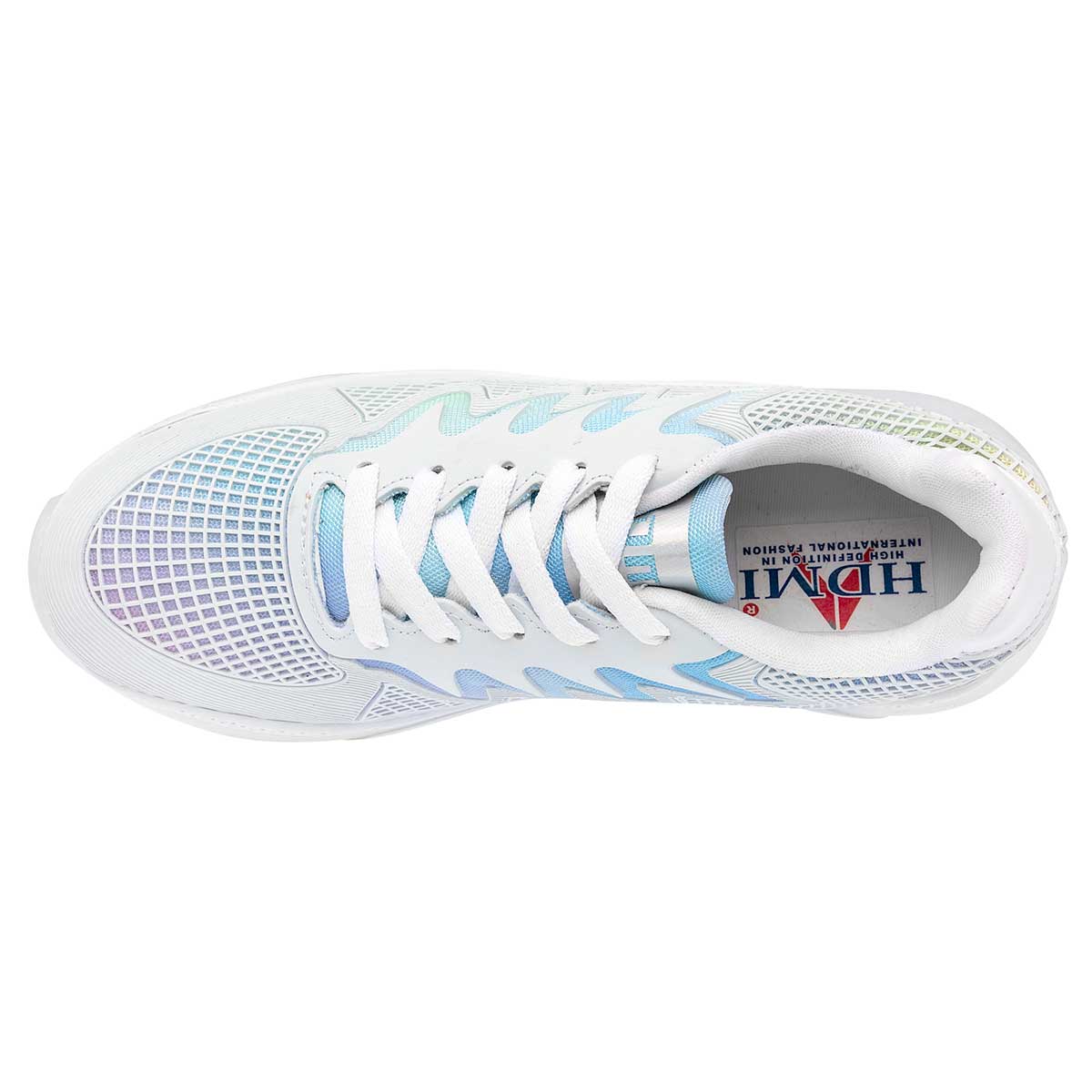 Tenis tipo deportivo Exterior Sintético Color Blanco Para Mujer De RBCOLLECTION