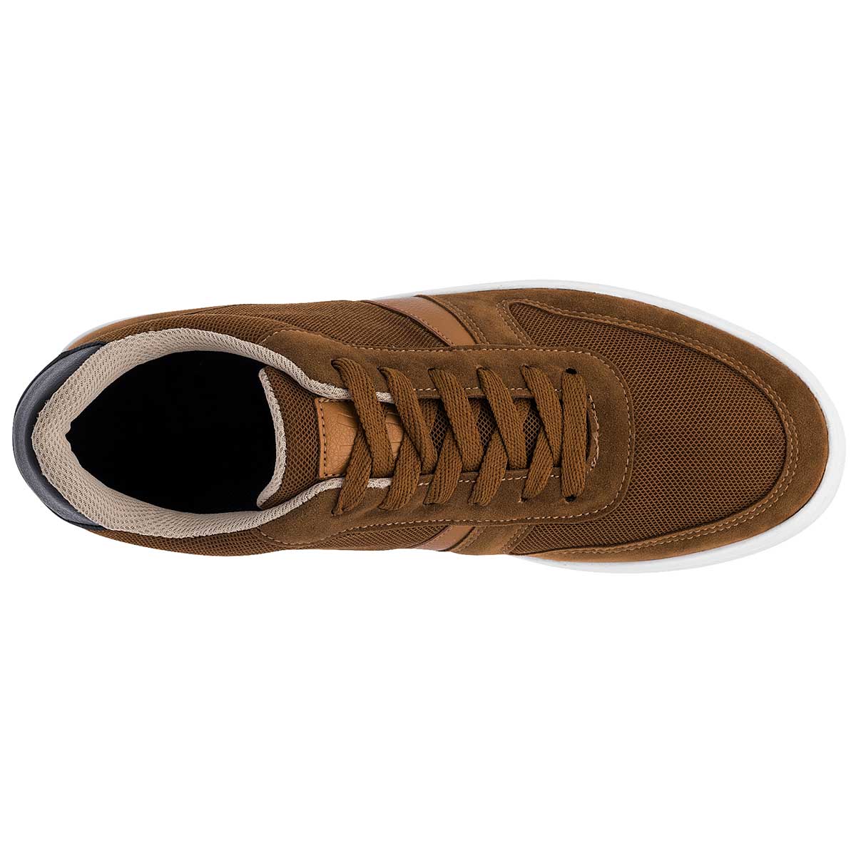 Tenis con cordones Exterior Sintético Color Camel Con Negro Para Hombre De RBCOLLECTION