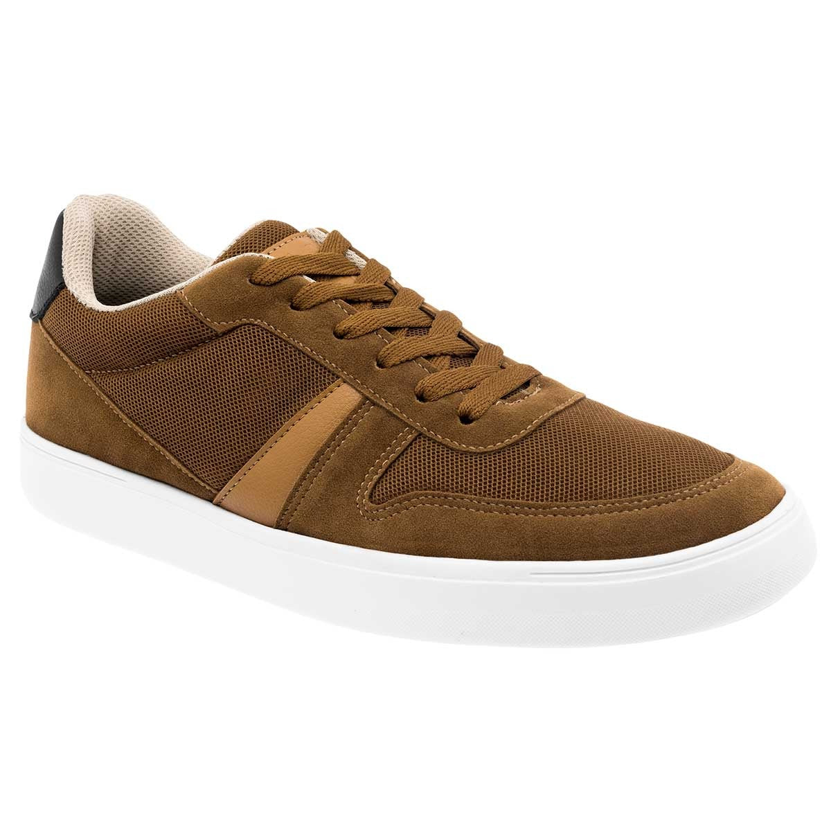 Tenis con cordones Exterior Sintético Color Camel Con Negro Para Hombre De RBCOLLECTION