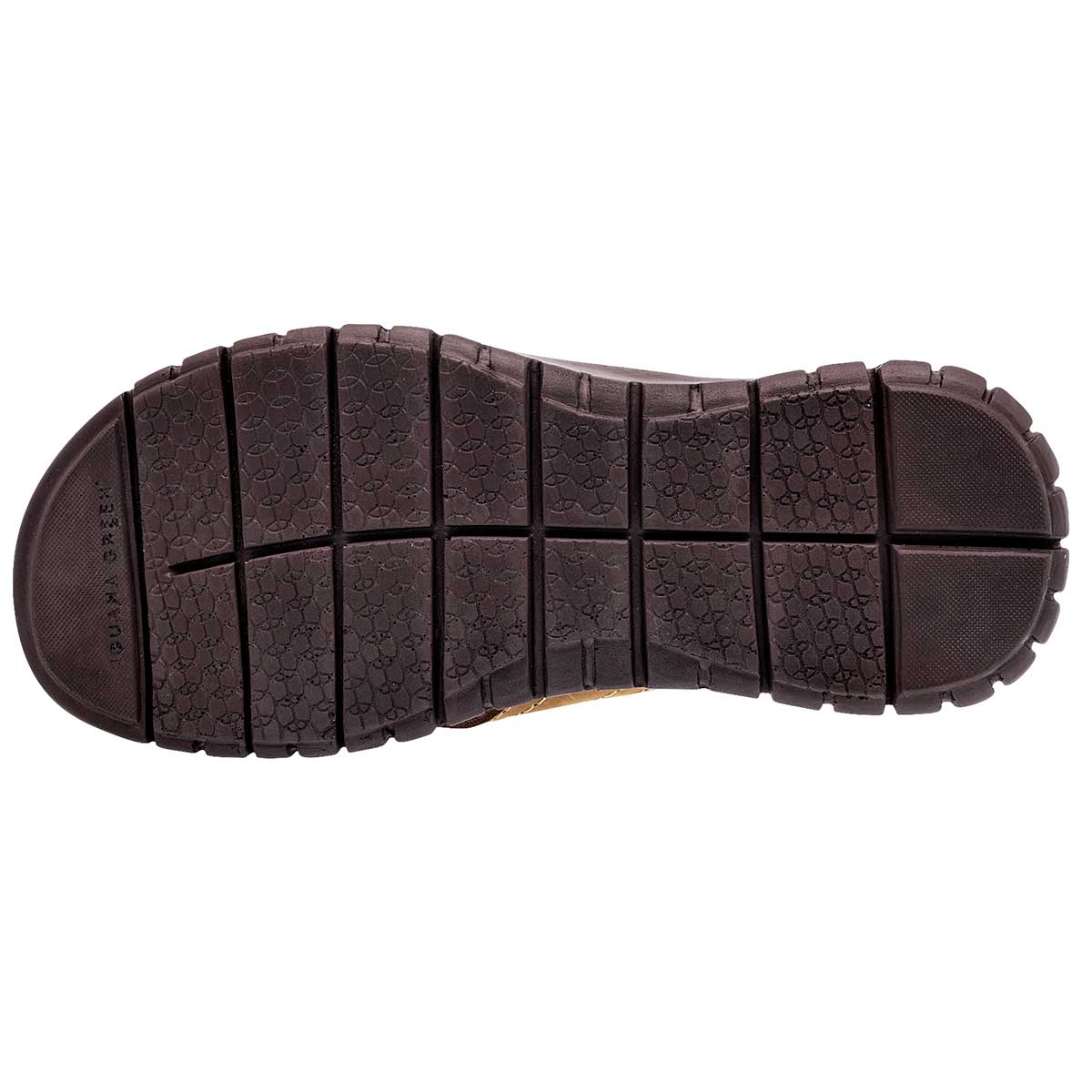 Sandalias Casuales Exterior Piel Color Café Con Negro Para Hombre De Iguana