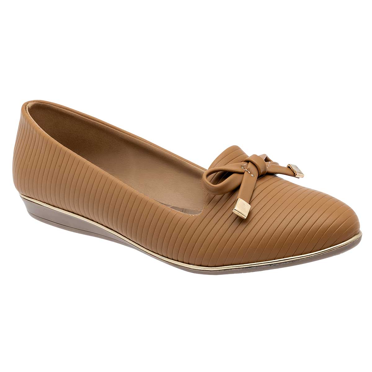 Flats clásicas Exterior Piel sintética Color Camel Para Mujer De RBCOLLECTION