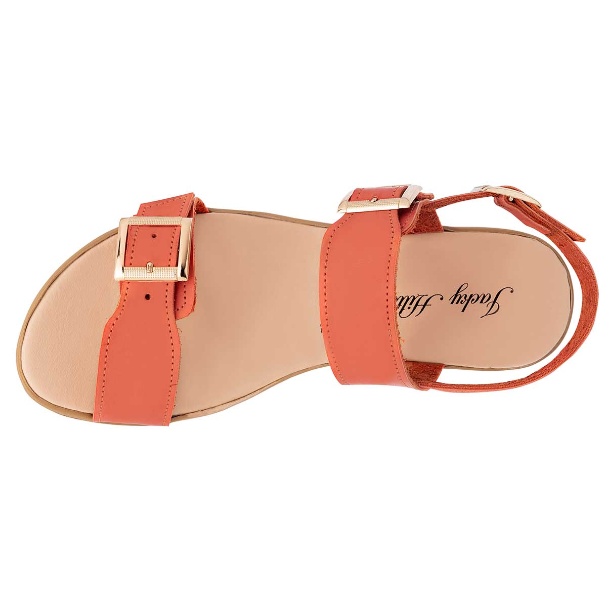 Sandalias con plataforma Exterior Sintético Color Naranja Para Mujer De RBCOLLECTION