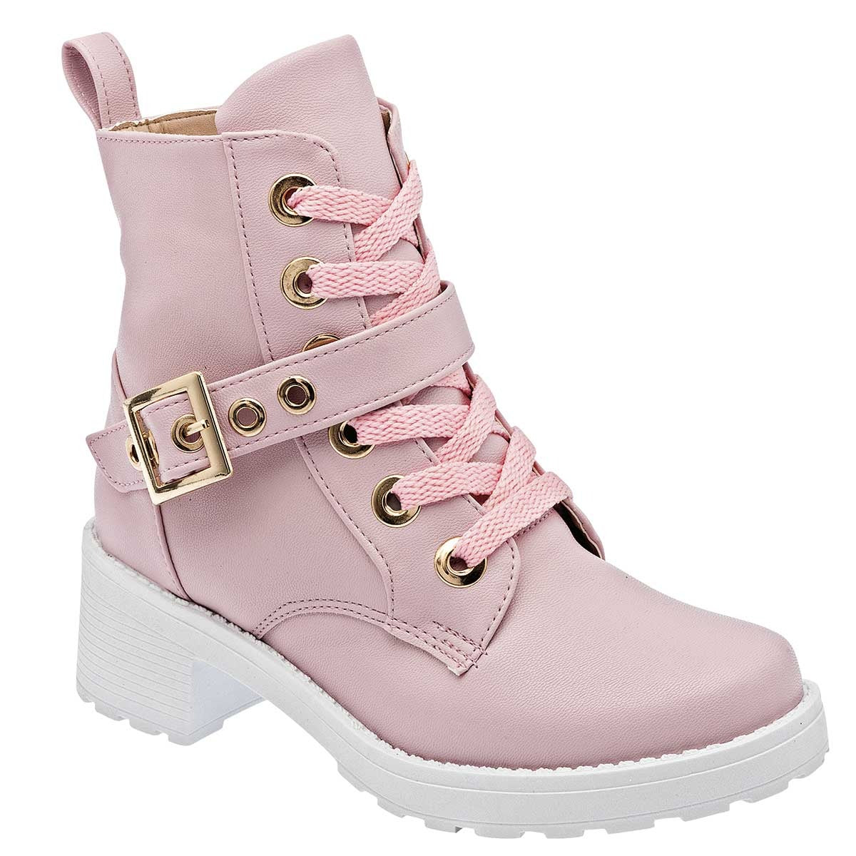Botas Exterior Sintético Color Rosa Para Niña De RBCOLLECTION