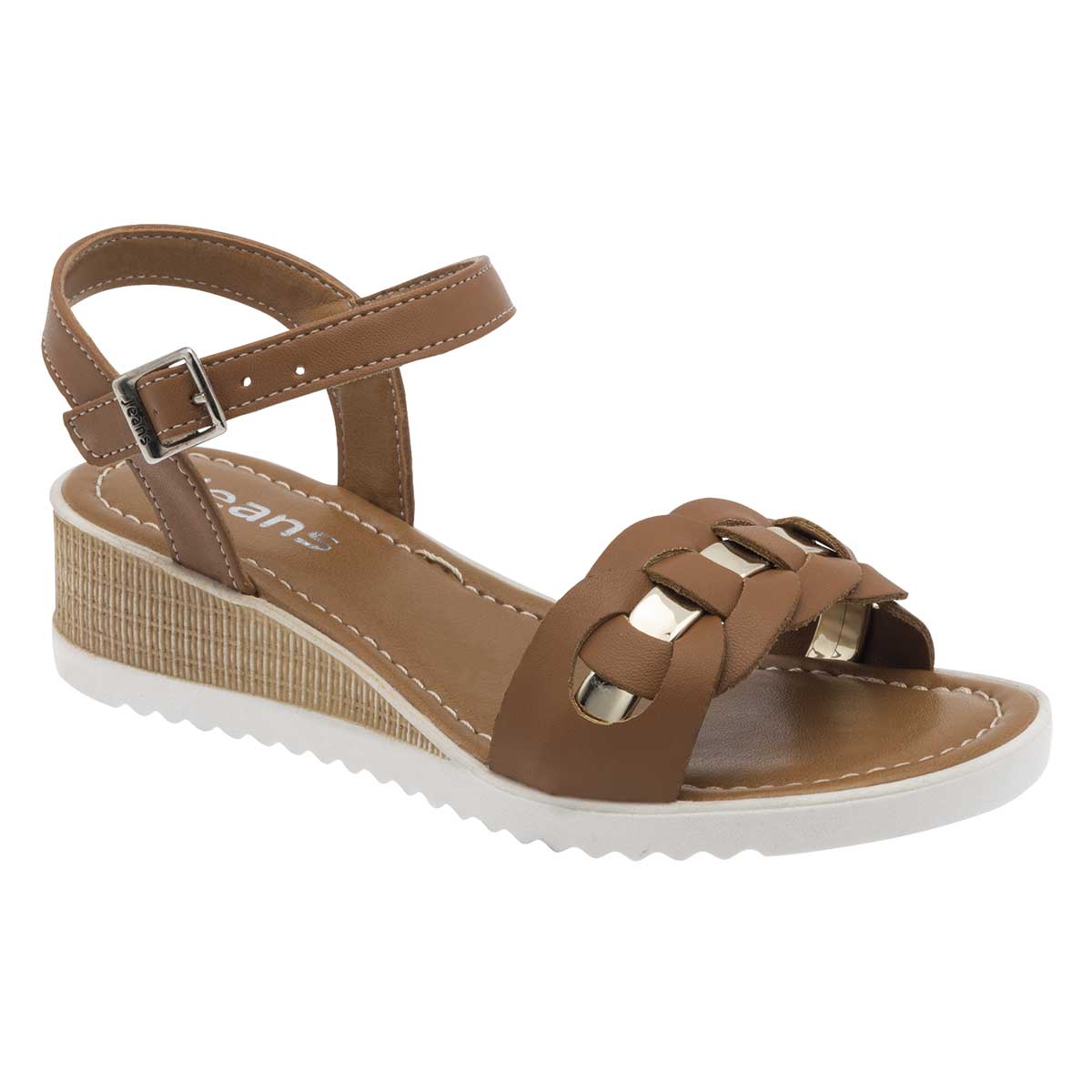 Sandalias Exterior Sintético Color Camel Para Niña De RBCOLLECTION
