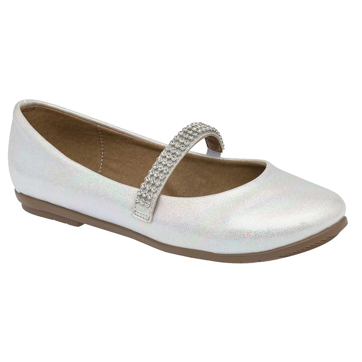 Mary jane Exterior Sintético Color Blanco Para Niña De RBCOLLECTION
