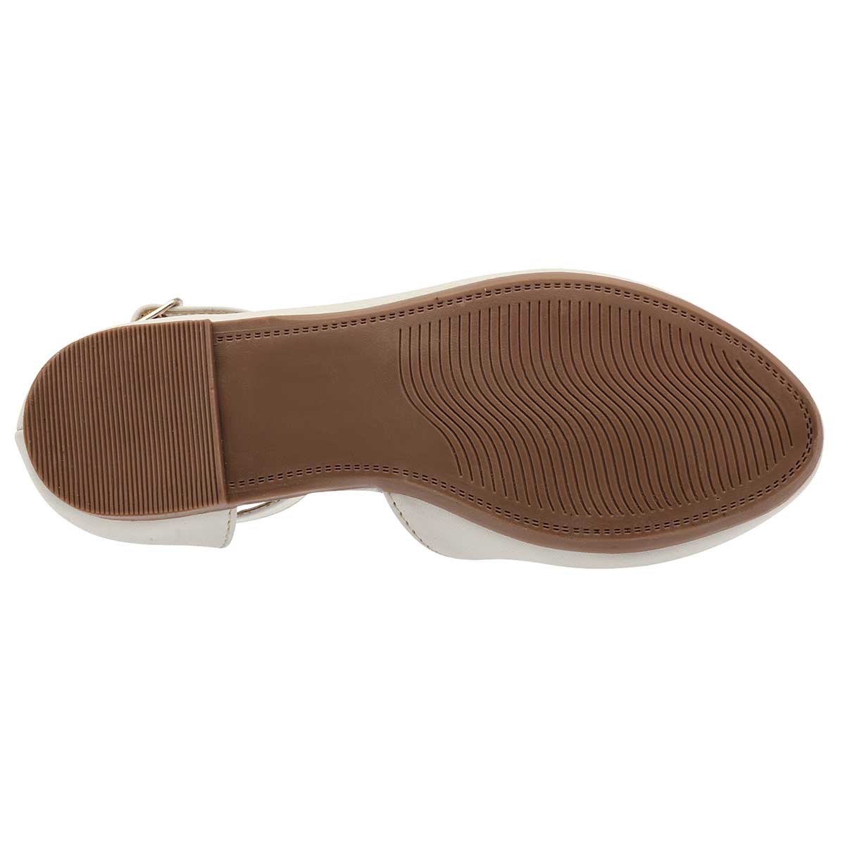 Flats Exterior Sintético Color Blanco Para Niña De RBCOLLECTION