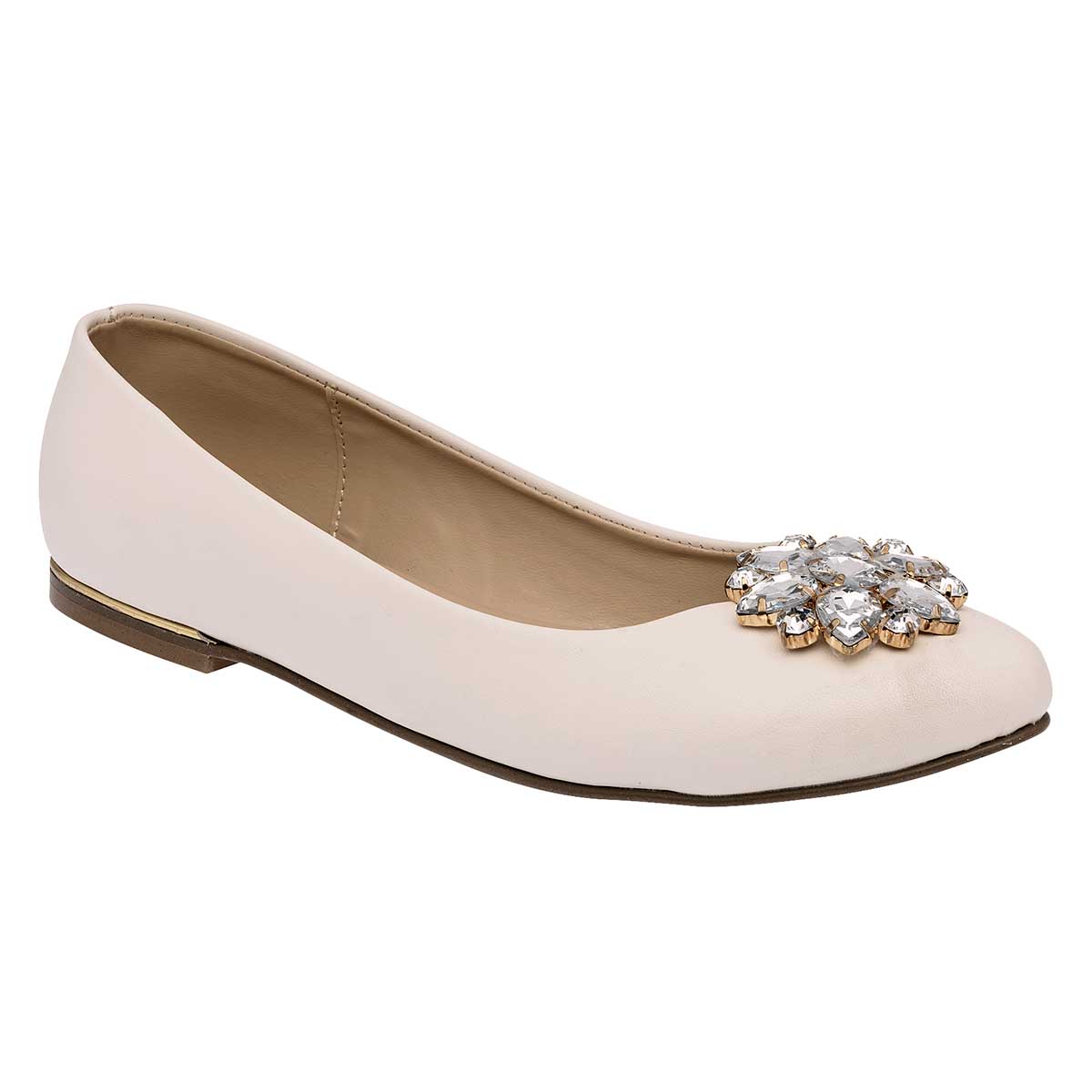 Flats clásicas Exterior Piel sintética Color Blanco Para Mujer De RBCOLLECTION