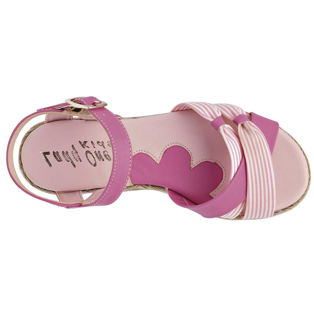 Sandalias Exterior Textil Color Rosa Para Niña De RBCOLLECTION