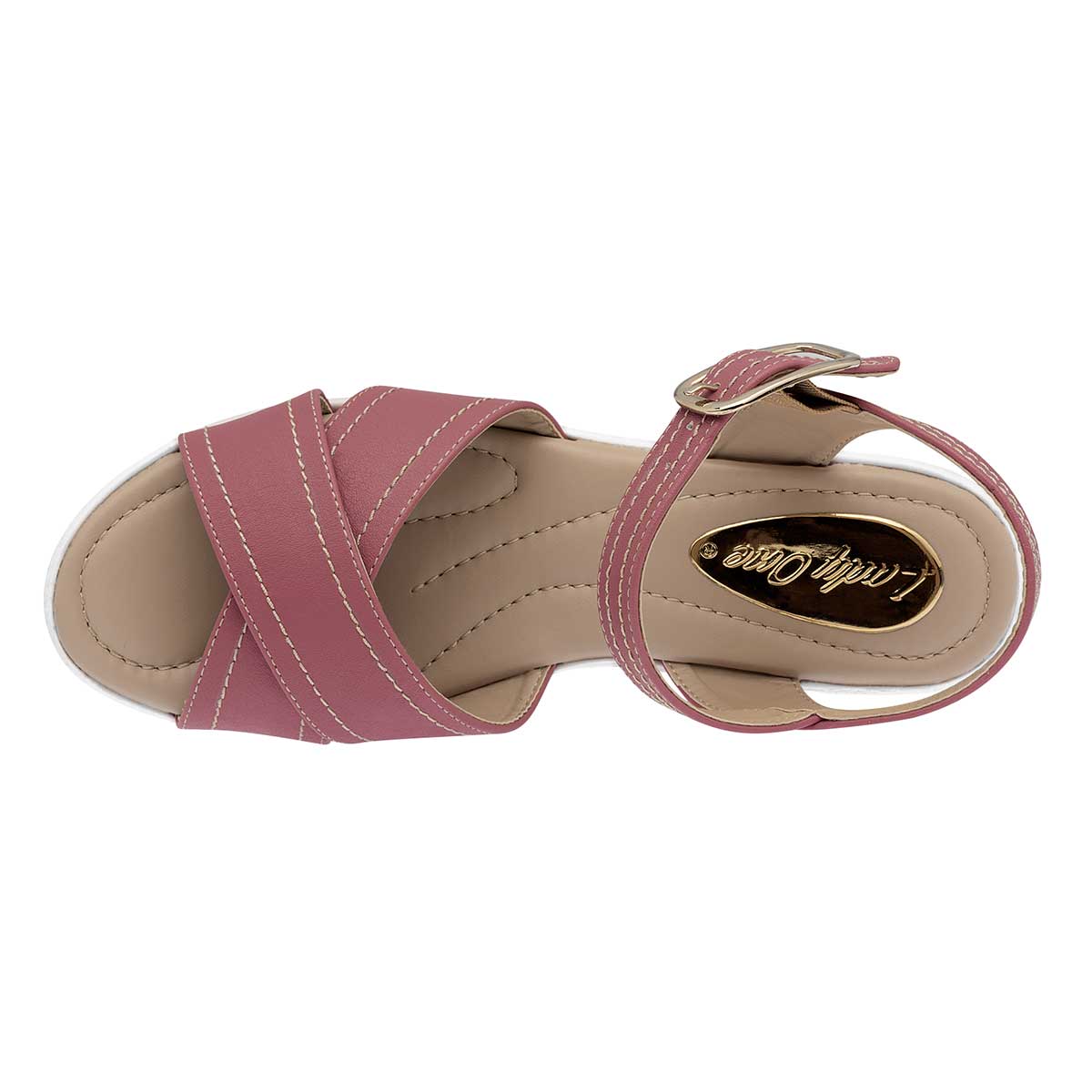 Sandalias con plataforma Exterior Sintético Color Rosa Para Mujer De RBCOLLECTION