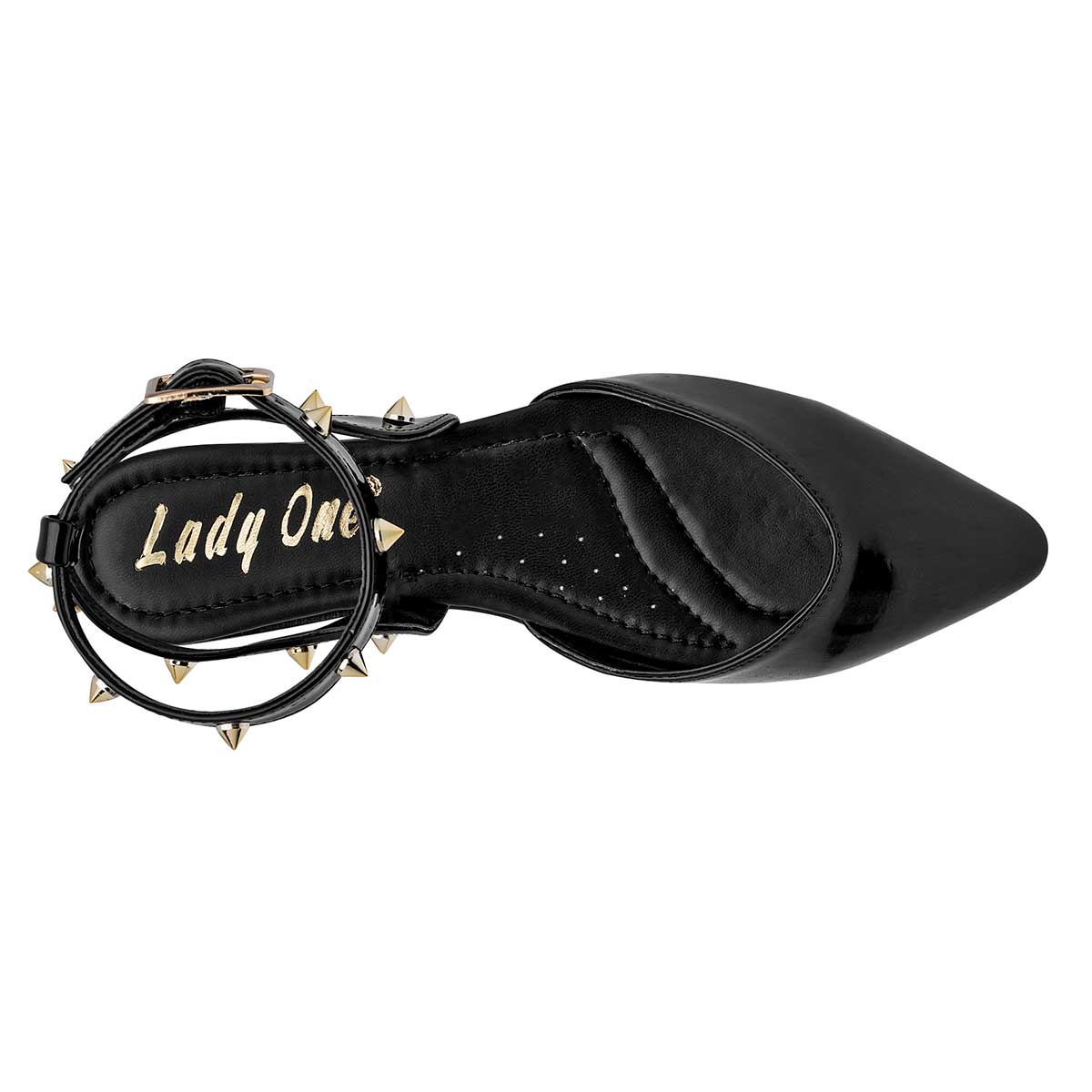 Flats puntales Exterior Piel sintética Color Negro De Charol Para Mujer De RBCOLLECTION