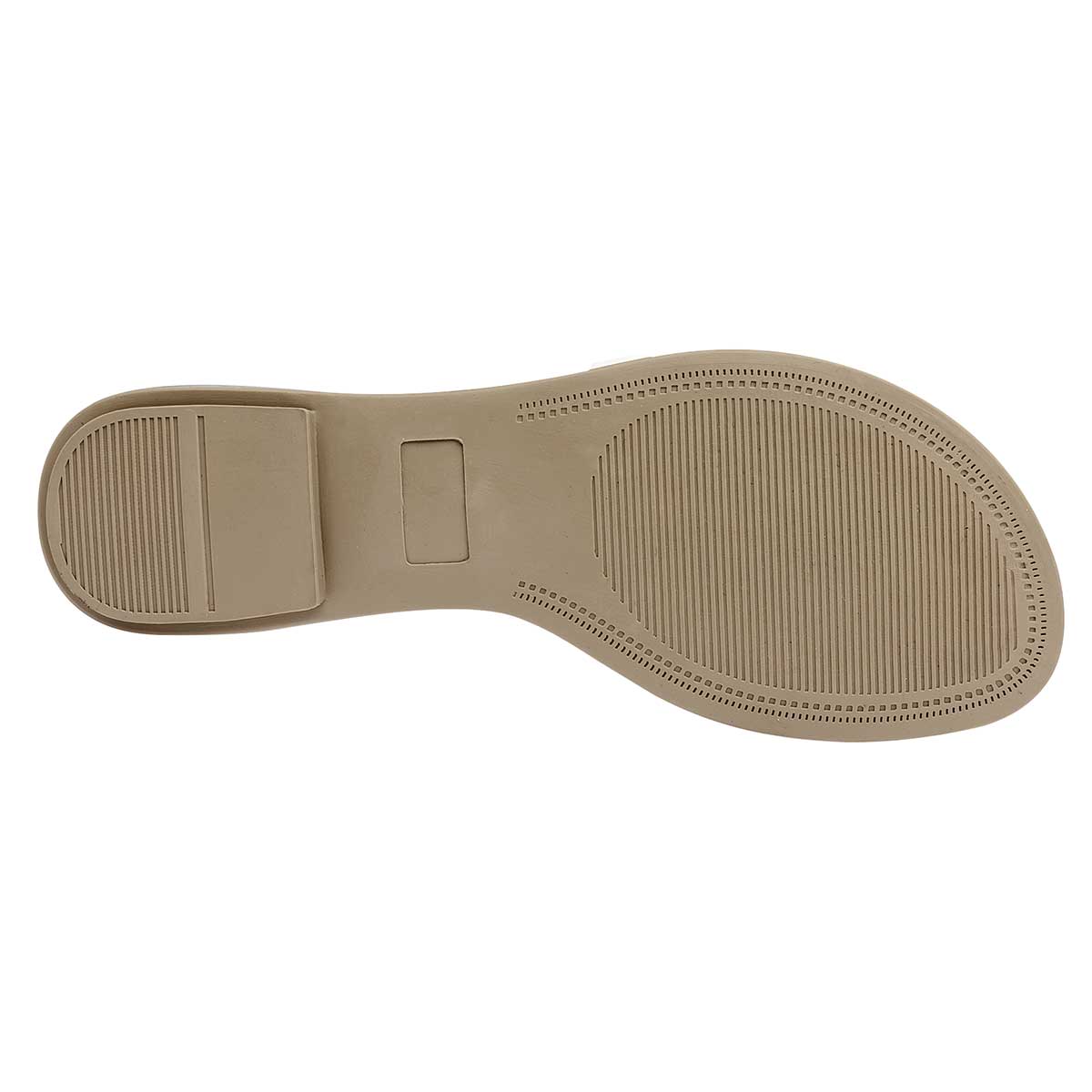 Sandalias de piso Exterior Sintético Color Blanco Para Mujer De RBCOLLECTION