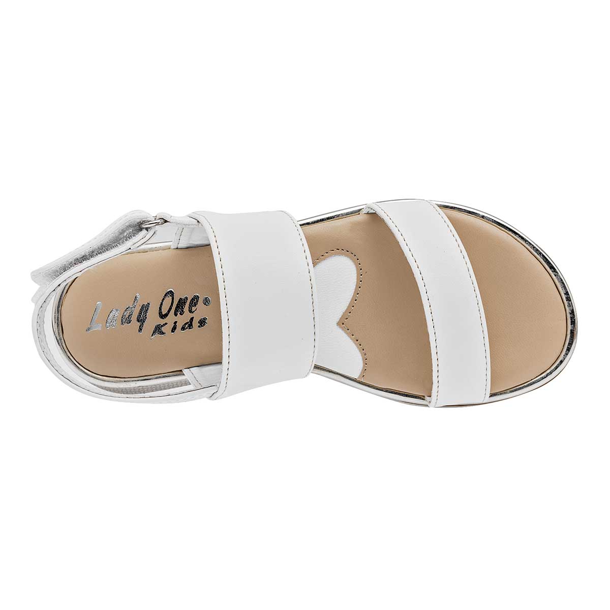 Sandalias Exterior Sintético Color Blanco Para Niña De RBCOLLECTION