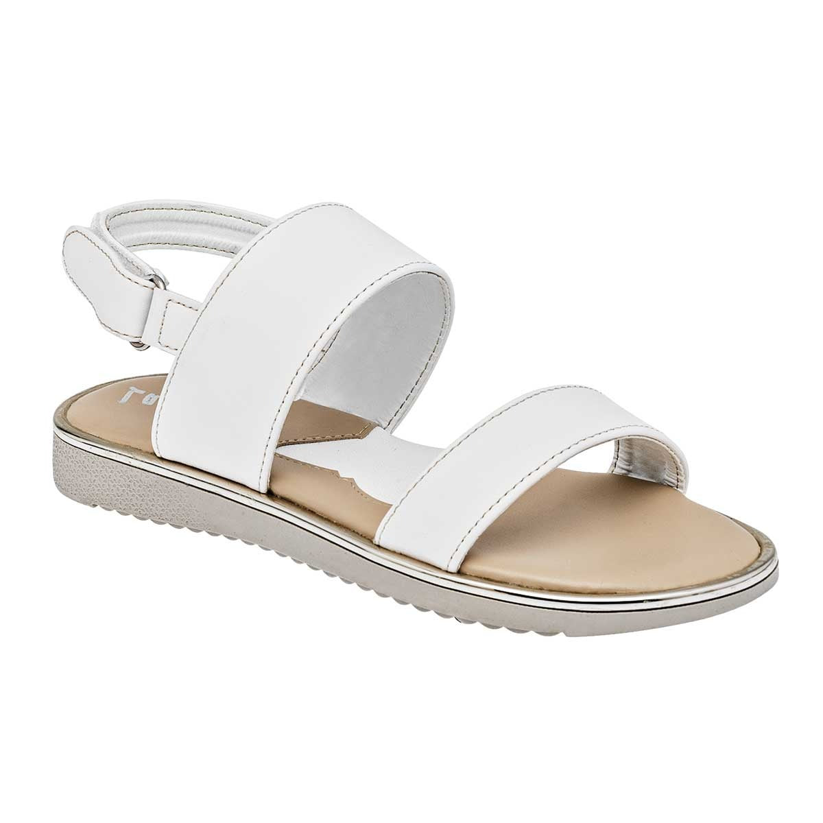 Sandalias Exterior Sintético Color Blanco Para Niña De RBCOLLECTION