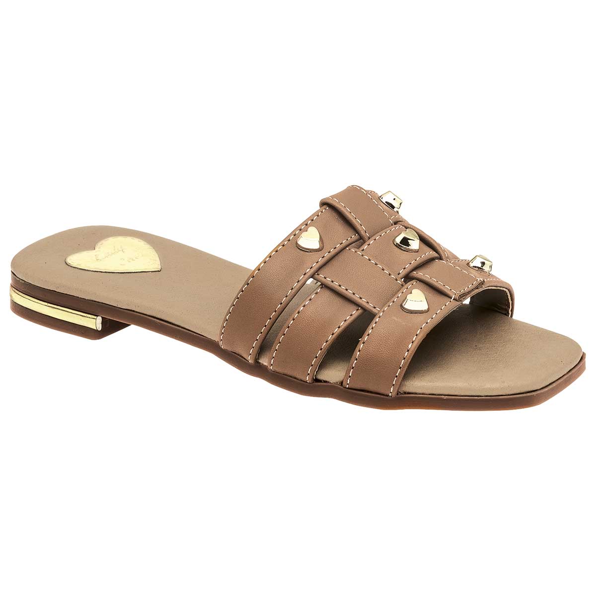 Sandalias Exterior Sintético Color Camel Para Niña De RBCOLLECTION