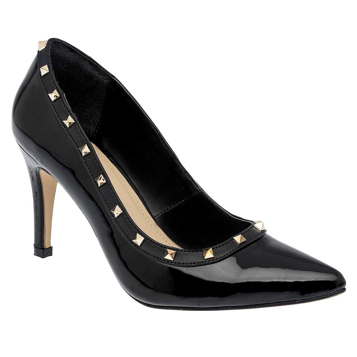 Zapatillas Exterior Piel sintética Color Negro De Charol Para Mujer De Lady Paulina