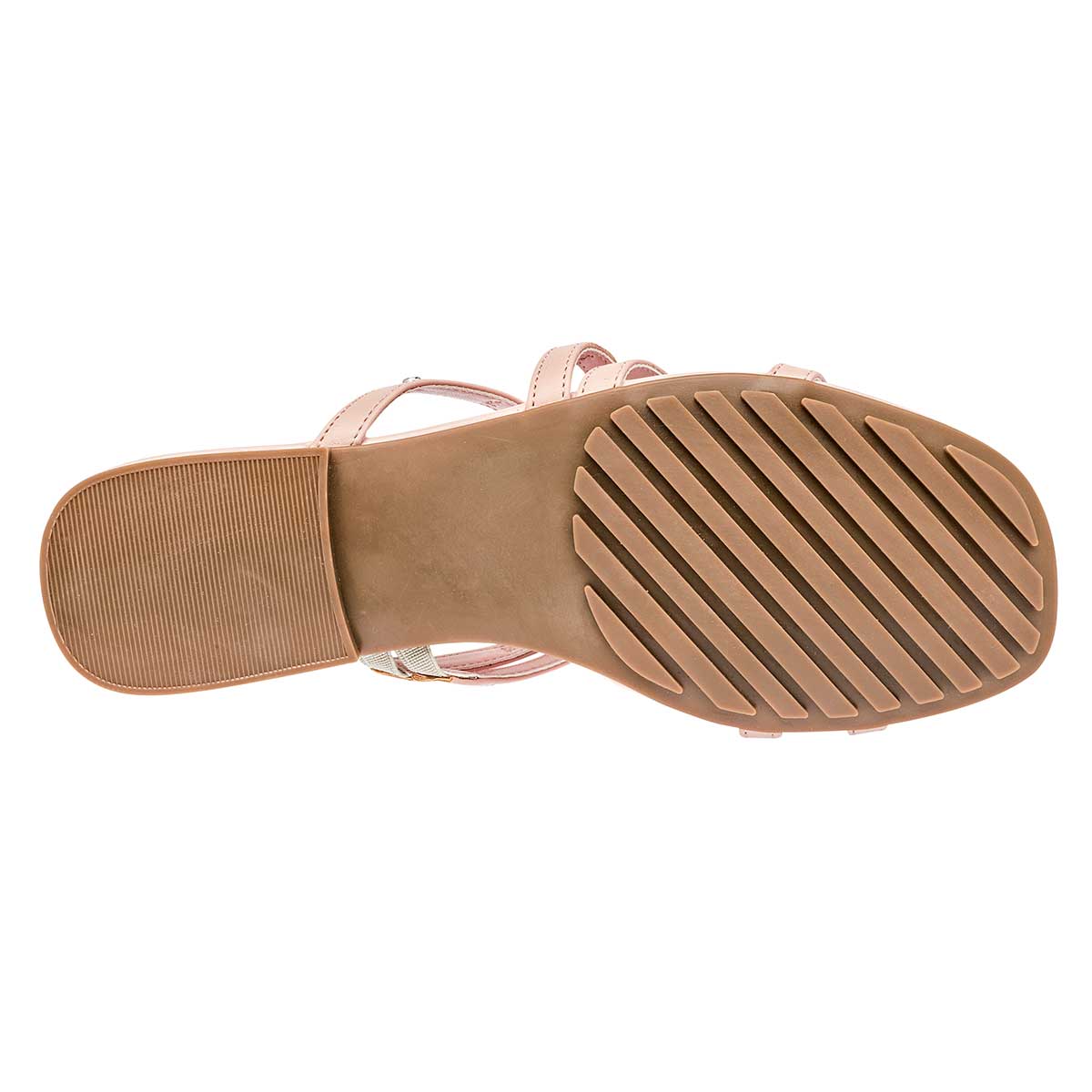 Sandalias de piso Exterior Sintético Color Beige Para Mujer De Lady Paulina