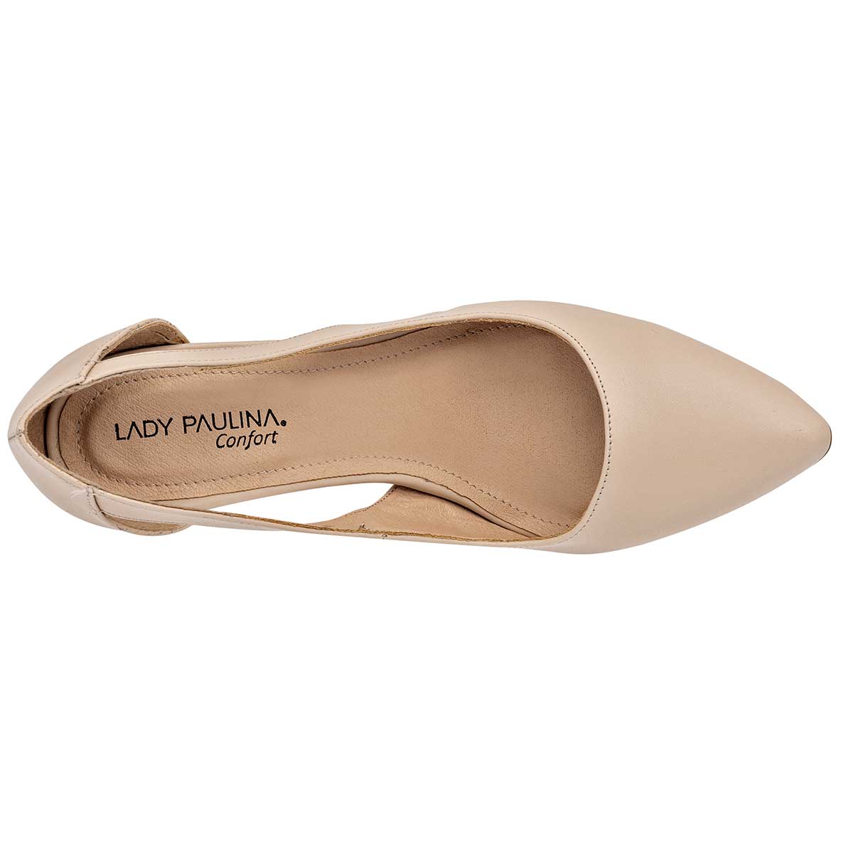 Zapatillas Exterior Piel sintética Color Beige  Para Mujer De Lady Paulina