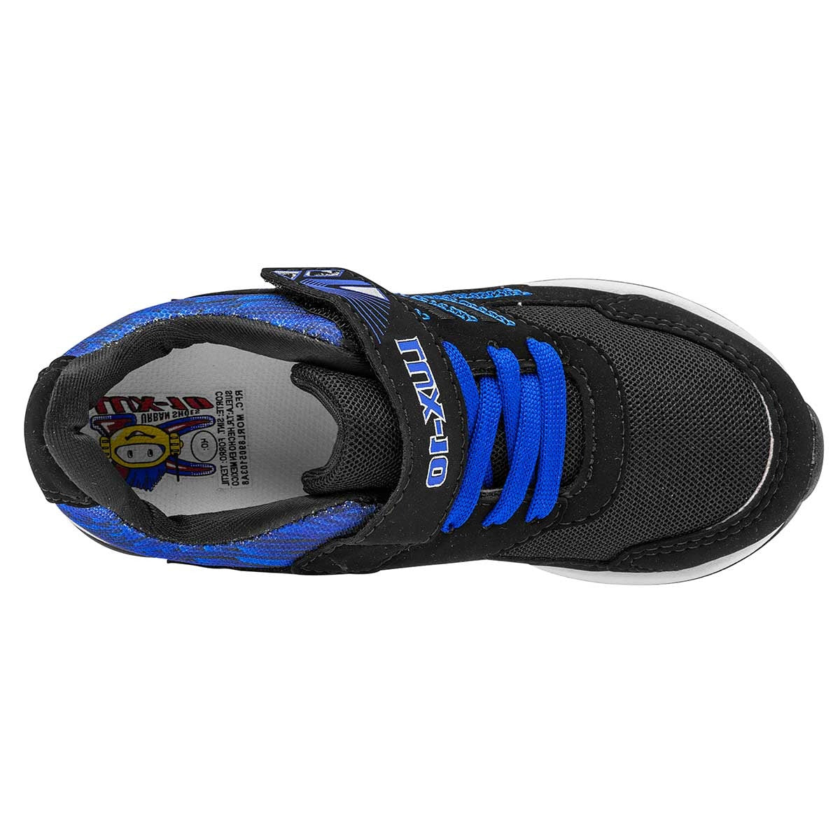 Tenis Exterior Sintético Color Negro Para Niño De RBCOLLECTION