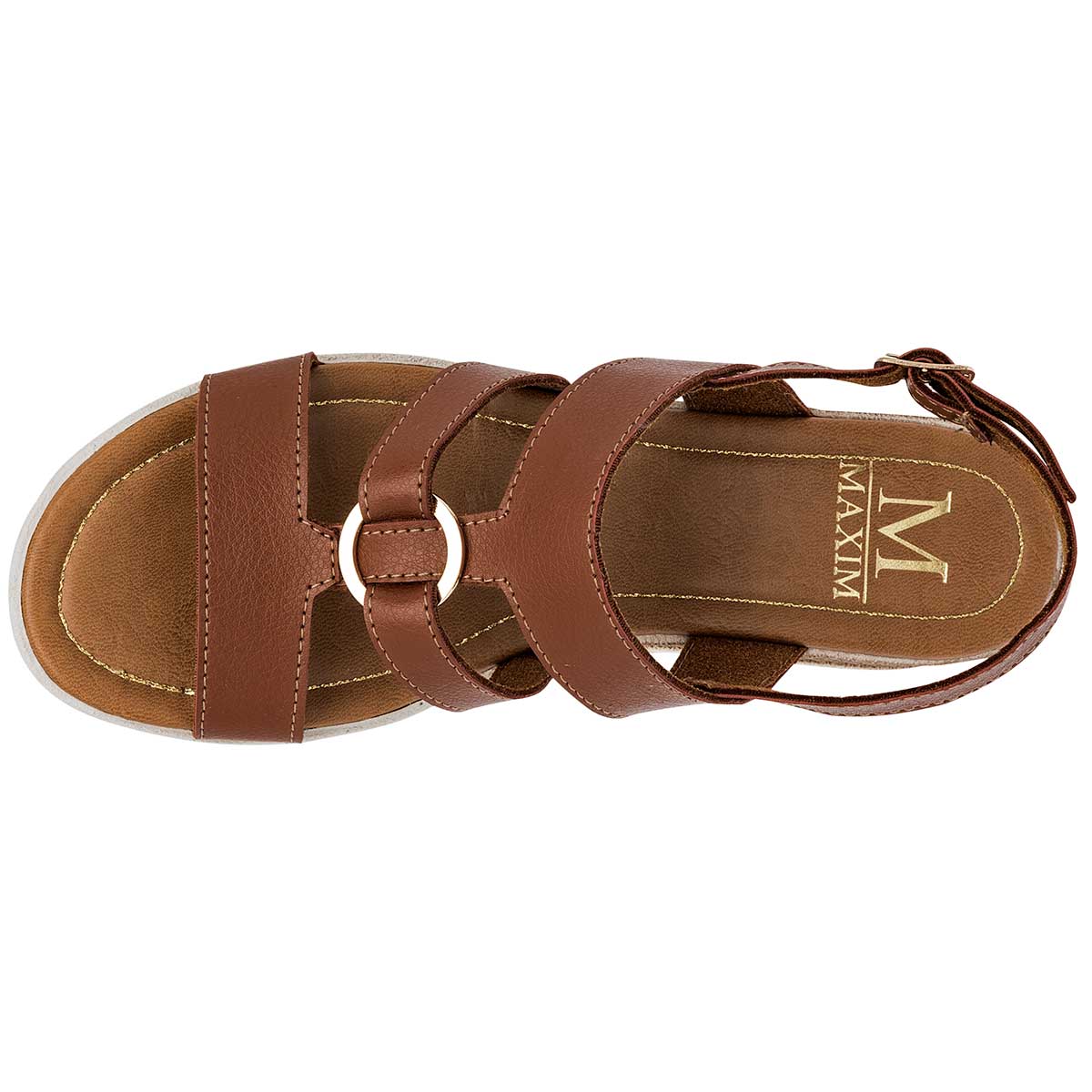 Sandalias con plataforma Exterior Sintético Color Café Para Mujer De RBCOLLECTION