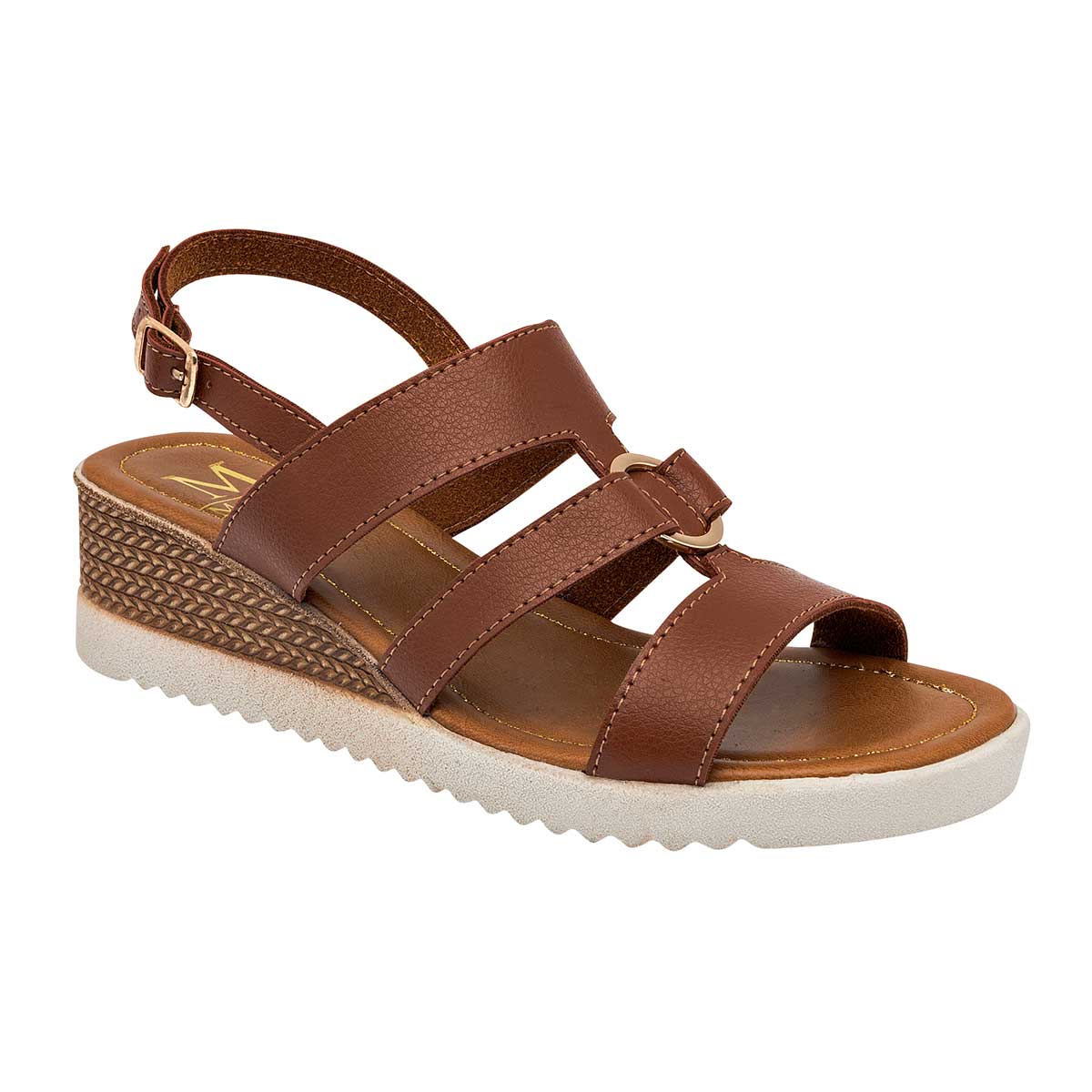 Sandalias con plataforma Exterior Sintético Color Café Para Mujer De RBCOLLECTION