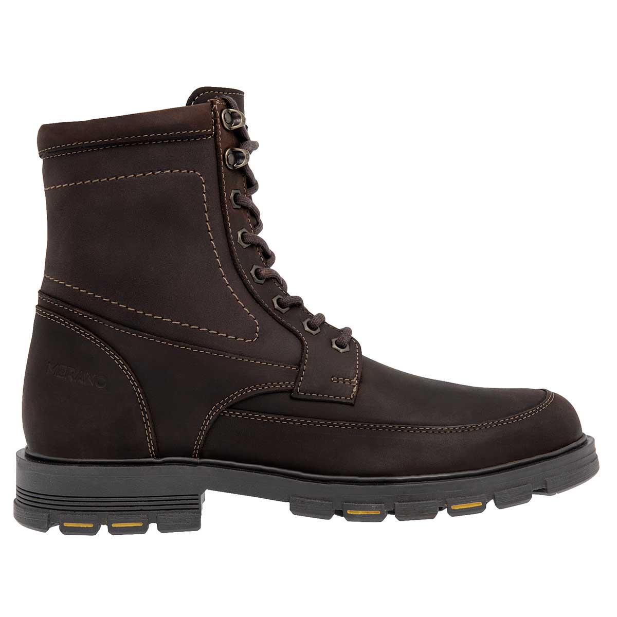 Botas casuales Exterior Piel Color Café Para Hombre De Merano