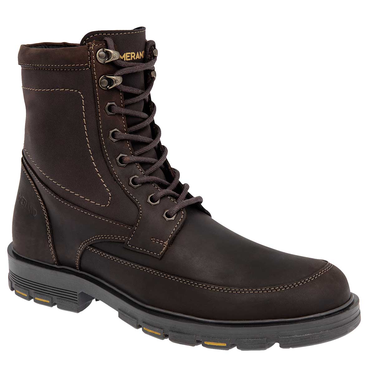 Botas casuales Exterior Piel Color Café Para Hombre De Merano