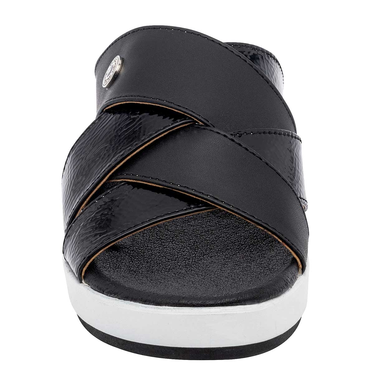 Sandalias con plataforma Exterior Sintético Color Negro Para Mujer De Mora Confort