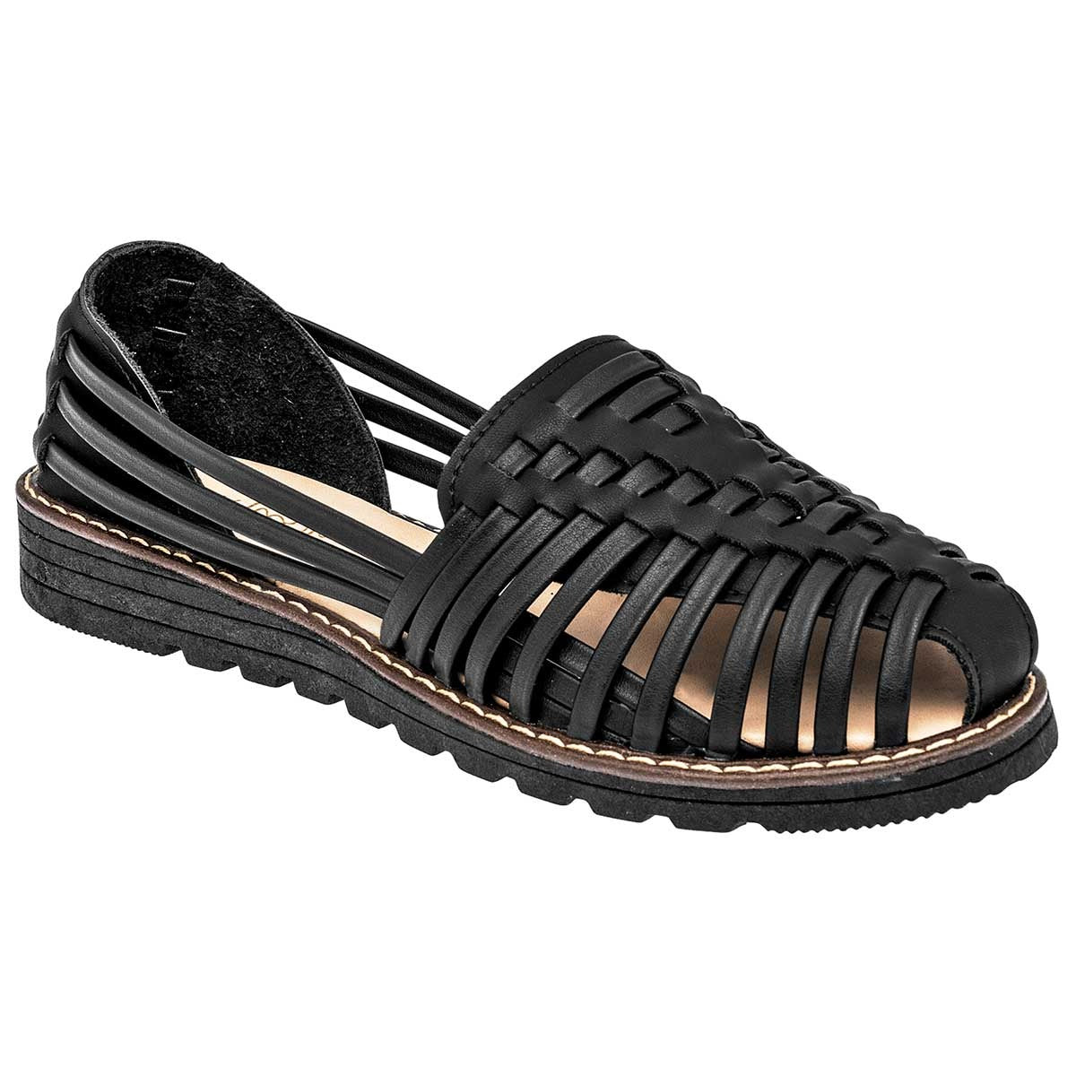 Sandalias de piso Exterior Sintético Color Negro Para Mujer De Mora Tierra