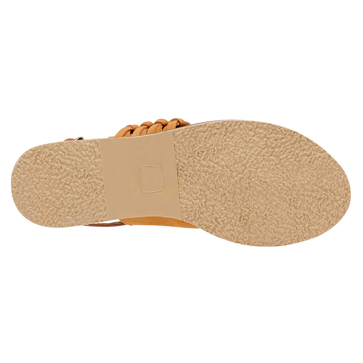 Sandalias de piso Exterior Sintético Color Amarillo Para Mujer De Mora Tierra