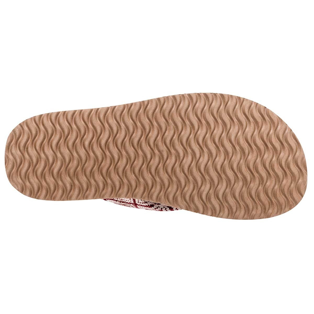 Sandalias de piso Exterior Textil Color Beige Para Mujer De Mora Tierra