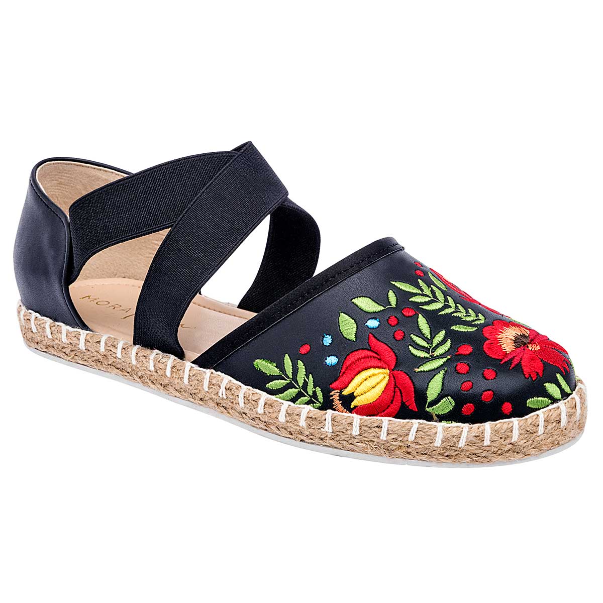 Sandalias de piso Exterior Sintético Color Negro Para Mujer De Mora Tierra